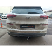 Фаркоп Motodor на Hyundai Tucson 2018-2021 Арт. H106A (оцинкованный шар)