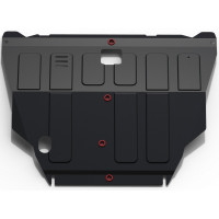Защита Картера двигателя, КПП АвтоБроня для Nissan X-Trail 2001-2007 (T30), Сталь 45778 мм - Арт. 111.04138.1