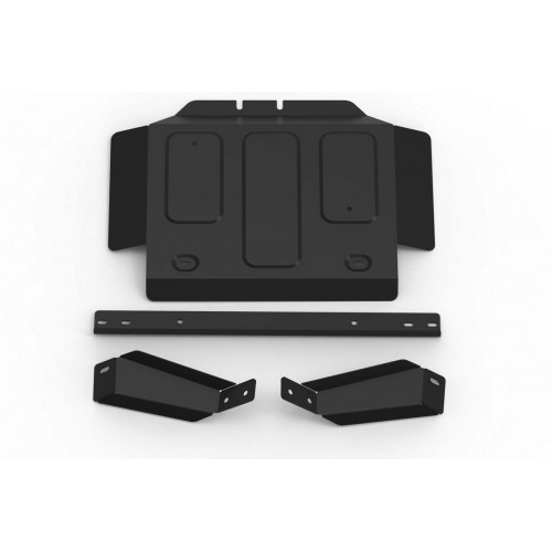 Защита Картера двигателя АвтоБроня для JAC T6 2018-, Сталь 45778 мм - Арт. 111.09210.1