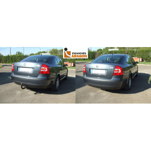Фаркоп ARAGON на SKODA Octavia 2004–2009  Арт. E0402BV 