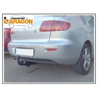 Фаркоп ARAGON на MAZDA 3 2003–2008  Арт. E4004AA (седан)