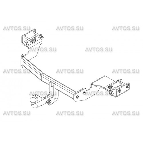 Фаркоп Avtos на KIA Sorento Prime 2015- Арт.KI 31