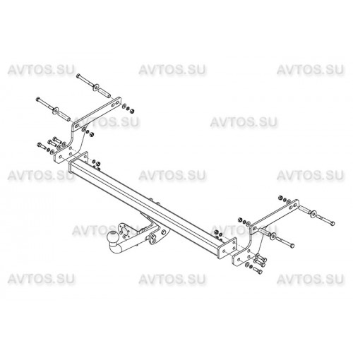 Фаркоп Avtos на RENAULT Duster 2010-2015 Арт.RN 07
