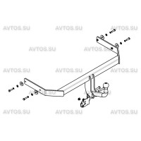Фаркоп Avtos на VOLKSWAGEN Polo 2010-2020 Арт.VW 27