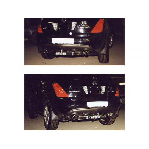 Фаркоп BALTEX на NISSAN Murano 2008–2010  Арт. N-10a (фаркоп с нерж. накладкой)