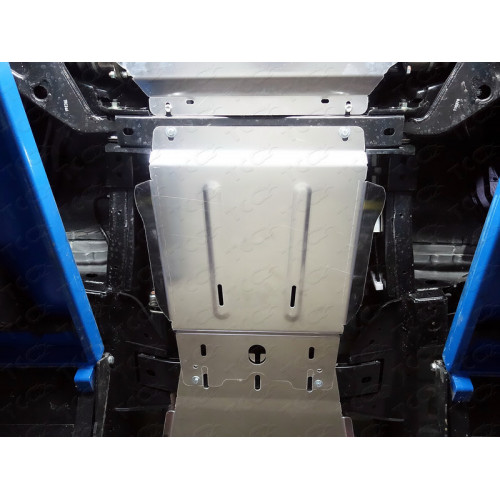 Защита КПП ТСС для Mitsubishi L200 2015-2019 (V), Алюминий 4 мм - Арт. ZKTCC00048