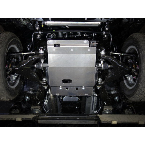 Защита Переднего дифференциала ТСС для Toyota Land Cruiser 150 2009-2023, Алюминий 4 мм - Арт. ZKTCC00101