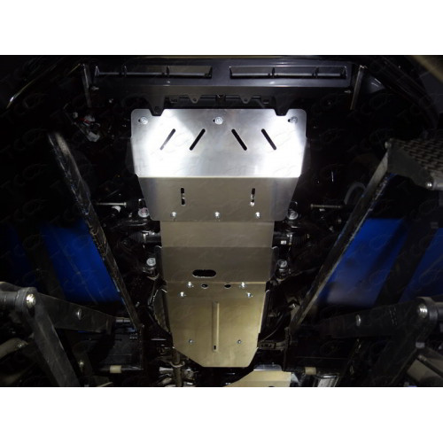Защита КПП ТСС для Toyota Land Cruiser 150 2009-2023, Алюминий 4 мм - Арт. ZKTCC00102