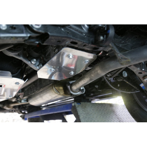 Защита Дифференциала ТСС для Toyota RAV4 2013-2019 XA40, Алюминий 4 мм - Арт. ZKTCC00175